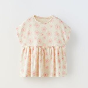 NWT Zara kids floral t-shirt